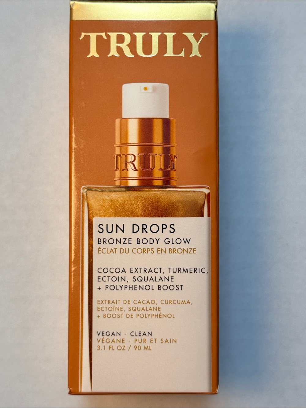 TRULY Sun Drops Bronze Body Glow — NIB